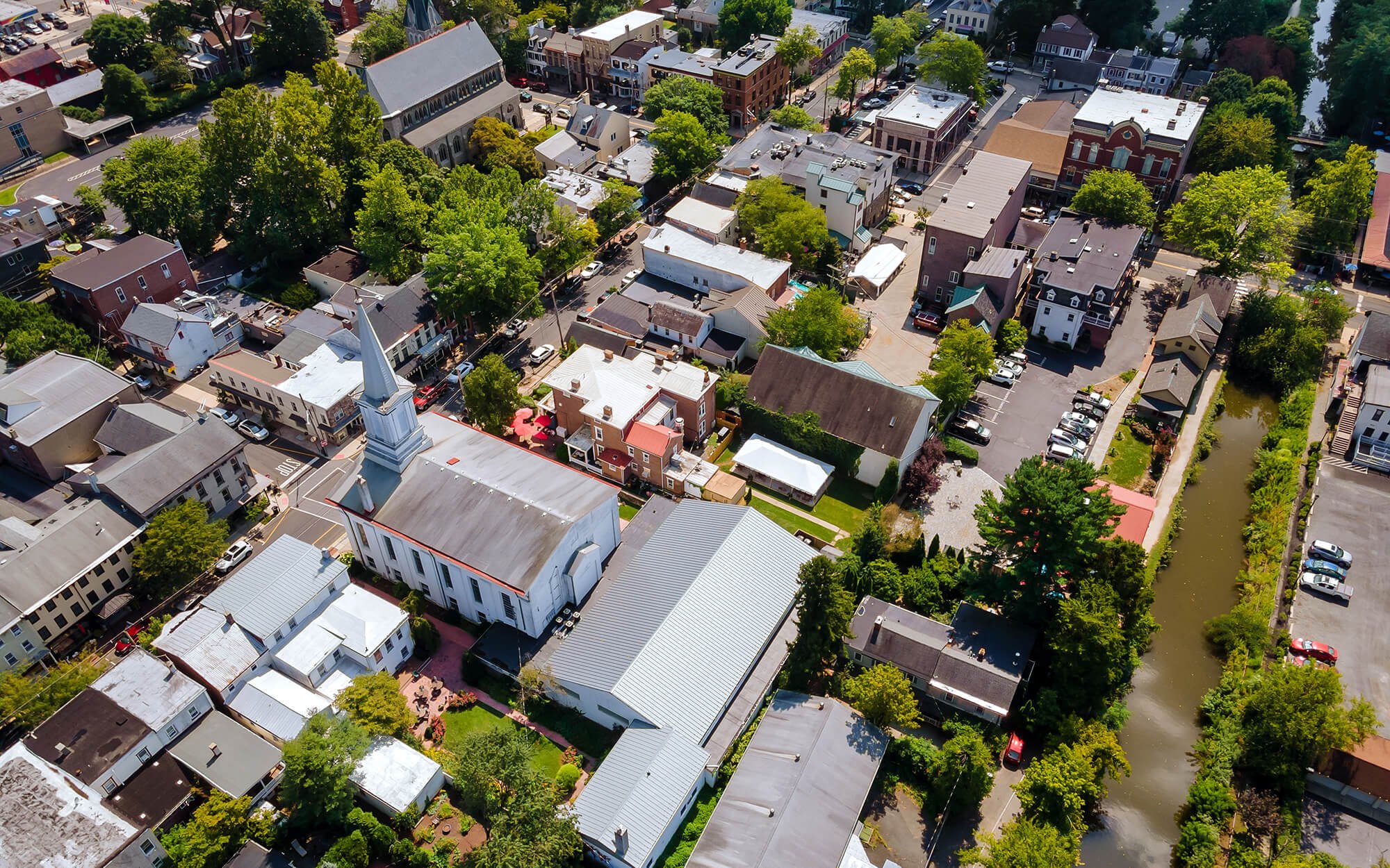 American Town Overhead
